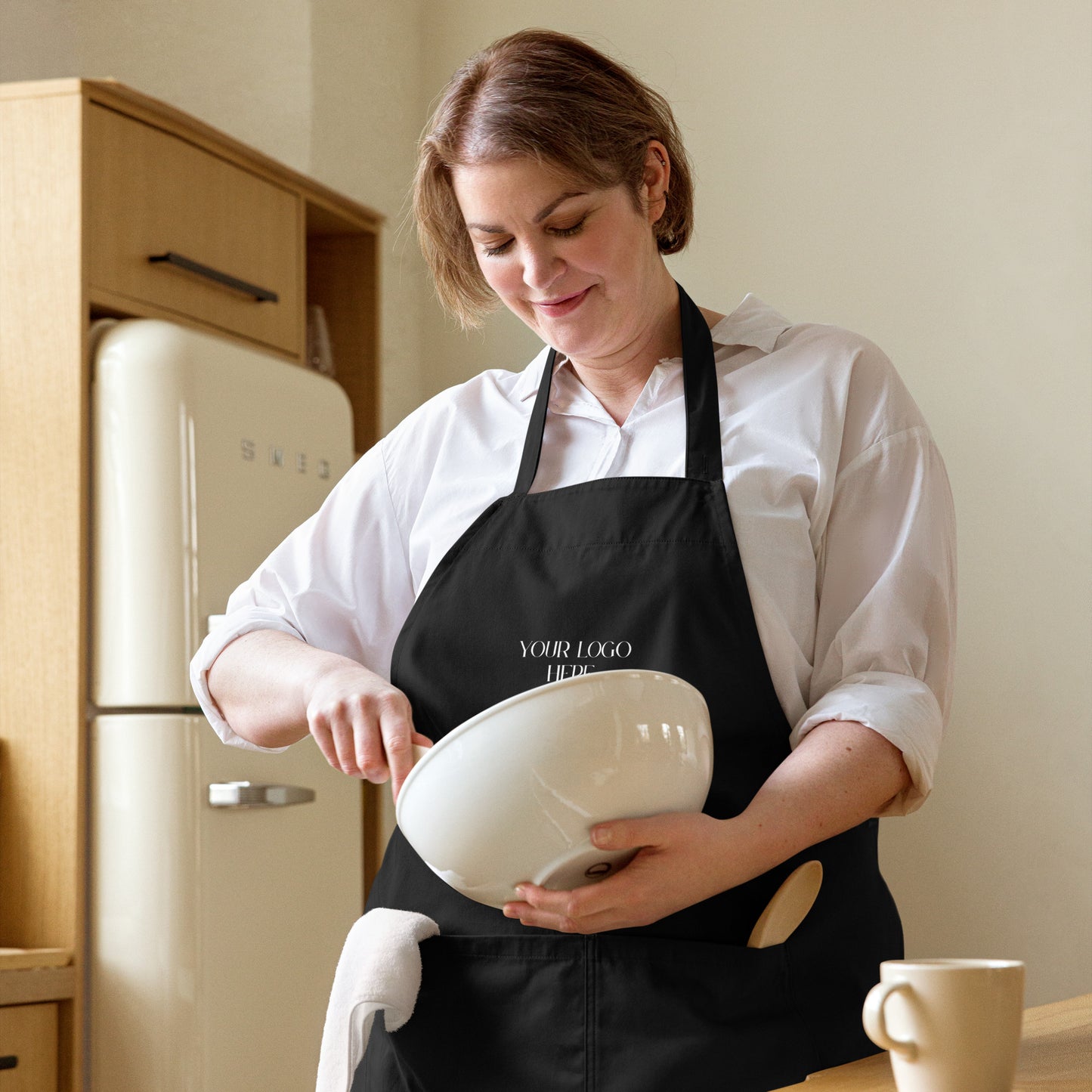 Organic cotton apron