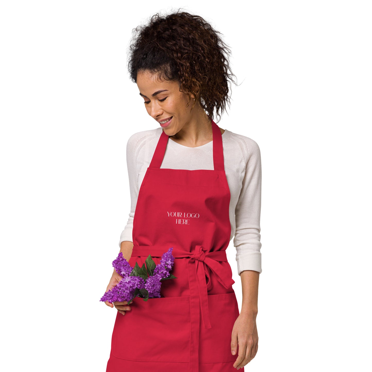 Organic cotton apron