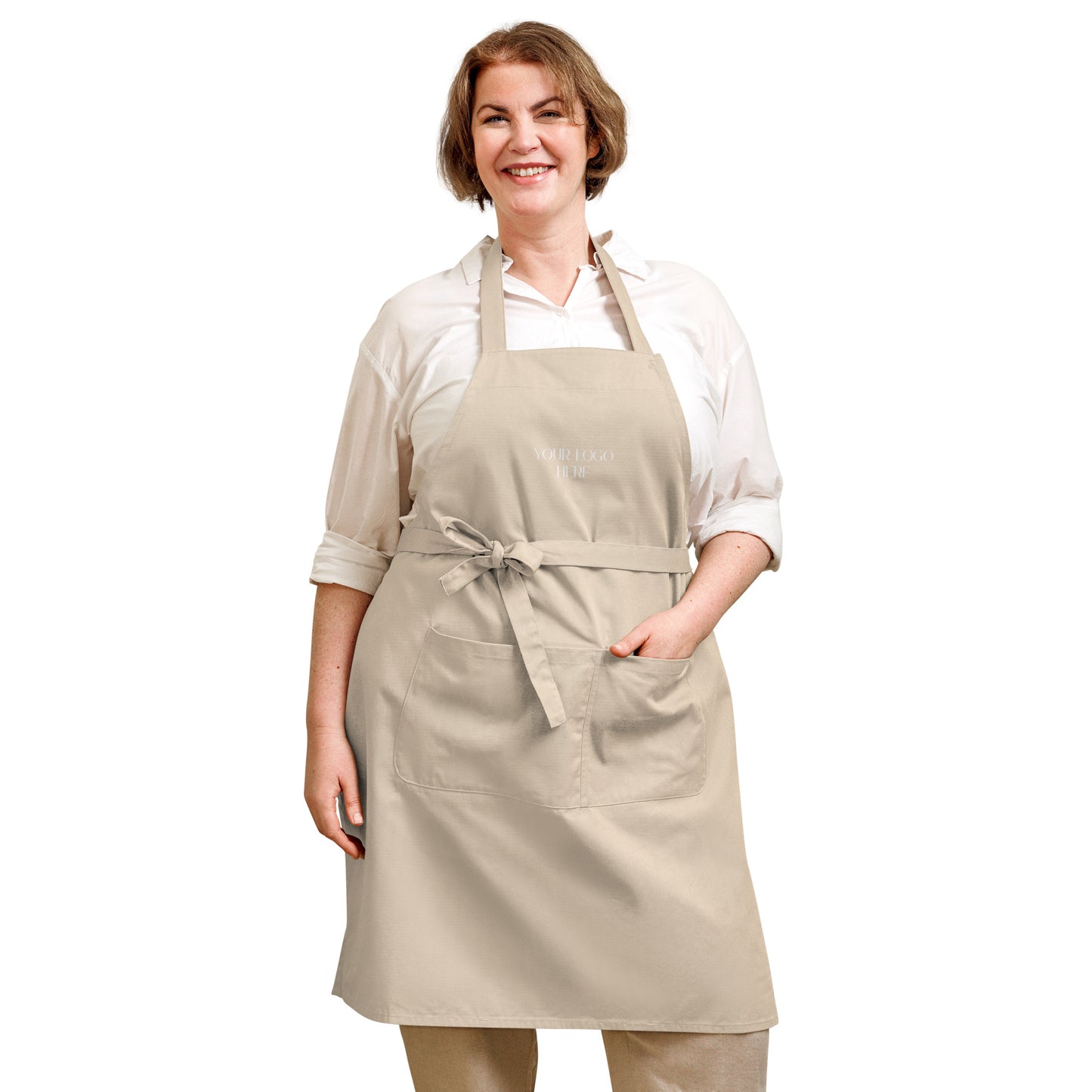 Organic cotton apron