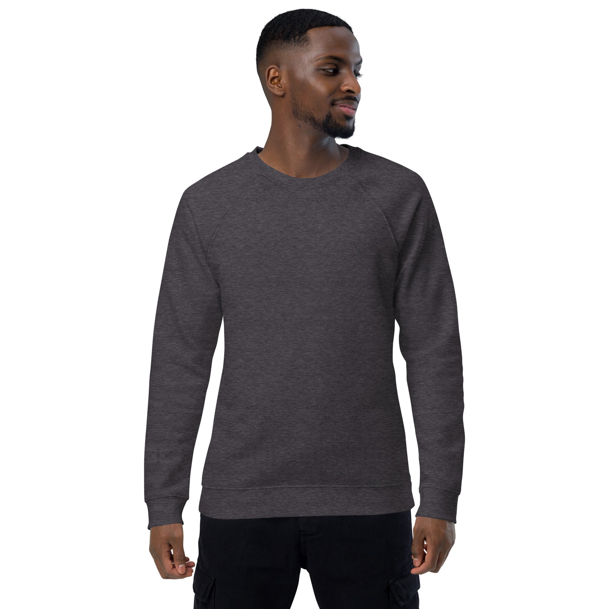  Organic Raglan Sweatshirt